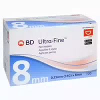 Bd Ultra Fine Pen Nadeln 8 Mm 31 G 0 25 Mm 105 St