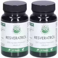 Green Naturals Trans Resveratrol 500 mg Vegan 60 st