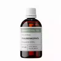 Traubenkernöl Bio Kaltgepresst Von Wesentlich