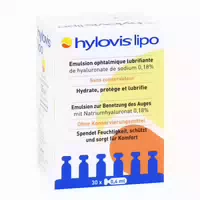 Hylovis Lipo Benetzungsaugentropfen 30x0 4 ml Einzeldosispipetten