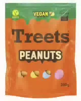 Treets Salted Peanuts Vegan Choviva