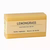 Karitébutter Seife mit Lemongras