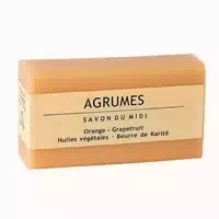 Savon Du Midi Orange Grapefruit Karite Seife Bio 100 G