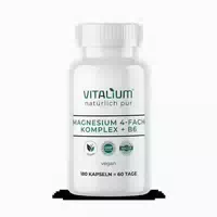 Meinvitalium Magnesium 4 Fach Komplex B6 Kapseln 180 St