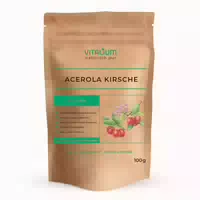 Meinvitalium Reines Acerola Kirsch Vitamin C Pulver 100 G