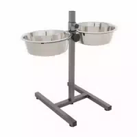 Höhenverstellbares Futterset Ideal für Hunde, die Gerne Erhöht Fressen und Trinken