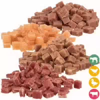 Softwürfel 4 Pack 4 Sorten Vom Lamm, Hühnchen, Rind, Ente