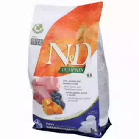 Farmina N&d Pumpkin Trockenfutter Hund Adult Medium Maxi Huhn Kürbis Granatapfel