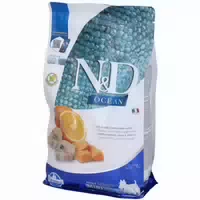 Trockenfutter Hund Farmina N&d Ocean Adult Mini Kabeljau Kürbis