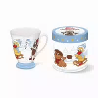 Trötsch Pittiplatsch Sammeltasse Winter Kaffeetasse Teetasse Geschenkidee Geschenk Tasse