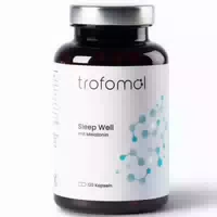 Trofomol Sleep Well Mit Melatonin, Baldrian, Kamille Schneller Einschlafen