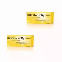 Dekristolvit D3 2 000 I E Doppelpack 2x120 st Tabletten