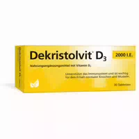 Dekristolvit D3 2000 I E 30 st Tabletten