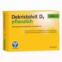 Dekristolvit D3 2000 I E Pflanzlich 60 St Kapseln