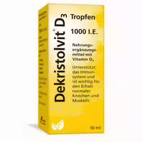 Deskristolvit D3 1 000 I E Tropfen 10 ml Tropfen