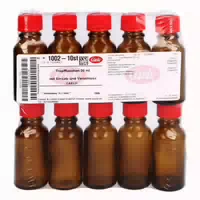 Tropfflasche 20 ml Braun m Einsatz Verschluss