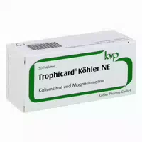 Trophicard Köhler Ne Tabletten 50 st Tabletten