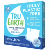 Tru Earth Waschmittelstreifen Non Bio Fresh Linen 24 Waschgänge