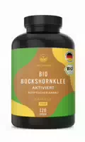 True Nature Aktivierte Bio Bockshornklee Kapseln Probiergröße Vegan & Made In Germany