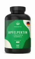 True Nature Apfelpektin Kapseln Apfel Kapseln Calcium & Vitamin C