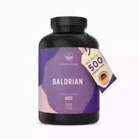 Baldrian Presslinge Baldrianwurzelpulver, 8 Monate Vorrat 500 St