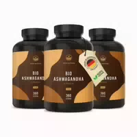 Bio Ashwagandha Kapseln Schlafbeere, Vegan & Made In De 3x360 St