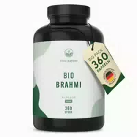 Bio Brahmi Kapseln Gedächtniskraut Mit Bacosiden Vegan 360 St
