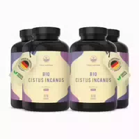 Bio Cistus Incanus Kapseln Zistrose 12 Monate Vorrat 4x270 st