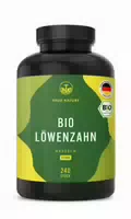 True Nature Bio Löwenzahn Kapseln 1500mg Löwenzahnextrakt Hochdosiert Löwenzahnwurzelextrakt