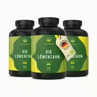 Bio Löwenzahn Kapseln Vegan Made in Germany 360 st