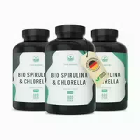 Bio Spirulina & Chlorella Presslinge 600 St