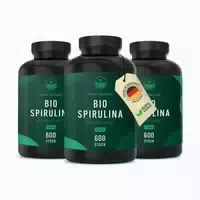 Bio Spirulina Presslinge 2x 600 st