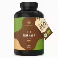 Bio Triphala Kapseln Eisen Quelle, Vegan & Made In Germany 360 St