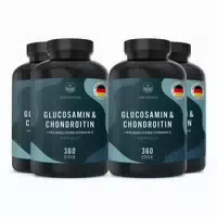 Glucosamin & Chondroitin Hochdosiert, Kapseln Mit Vitamin C 480 St