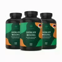 Grünlippmuschel Kapseln Premium: Kultiviert in Neuseeland 450 st