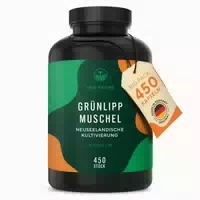 Grünlippmuschel Kapseln Premium: Kultiviert In Neuseeland 4x450 St