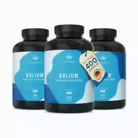 Kalium Kapseln Kaliumcitrat Vegan 200 Tage Vorrat 400 st