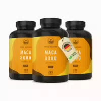 Maca Gold Kapseln Premium Gelber Maca Extrakt Made in De 200 st