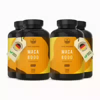 Maca Gold Kapseln Premium Gelber Maca Extrakt Made In De 2x200 St
