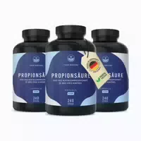 True Nature Propionsäure Kapseln mit Natriumpropionat Vegan & Made in Germany