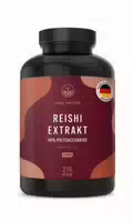 True Nature Reishi Pilz Extrakt Kapseln 40% Bioaktive Polysaccharide