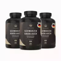 Schwarzer Knoblauch Kapseln 15:1 Extrakt Fermentiert 2 X 360 st