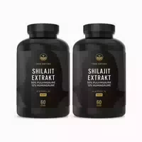 Shilajit Kapseln – 2000mg Hochdosiert aus dem Himalaya 120 st