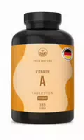 True Nature Vitamin A Tabletten Augenvitamine Vegan & Made In Germany