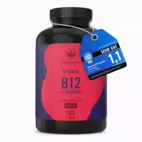 Vitamin B12 Hochdosiert 1000µg Testsieger – 6 Monate Vorrat 180 St