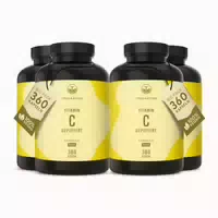 Vitamin C Gepuffert Testsieger Vitamin C Kapseln Vegan 1080 st