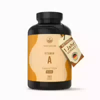 Vitamin A Tabletten, Augenvitamine 2 Jahre Vorrat, Vegan 2 X 365 St
