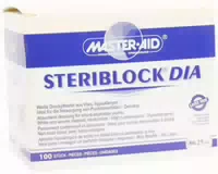 Steriblock Dialyse Pflaster 86x25mm Master Aid