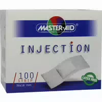 Injection Strip Weiß 18x39 mm Master Aid 100 st Pflaster