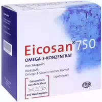 Eicosan 750 Omega 3 Konzentrat 120 st Weichkapseln